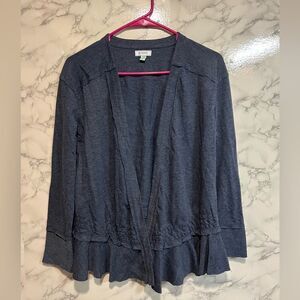 Susina Blue Cardigan Size XS